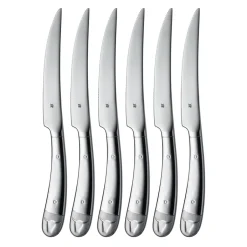 Steak Knives|Table Cutlery^WMF Geschenkidee steak knife 6 pieces, Stainless steel Silver-coloured