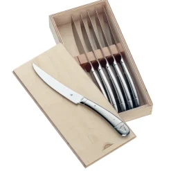 Steak Knives|Table Cutlery^WMF Geschenkidee steak knife 6 pieces, Stainless steel Silver-coloured