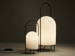 Discount Woud Ghost floor lamp, Black-white opal glass WhiteBlack