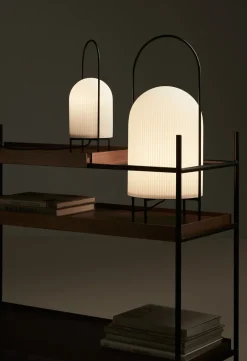 Discount Woud Ghost floor lamp, Black-white opal glass WhiteBlack