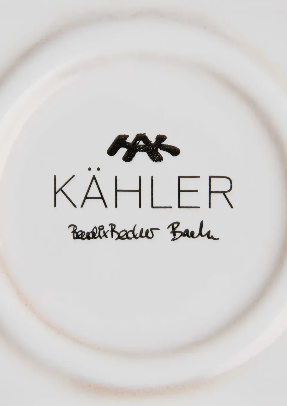 New Kähler Gingerbread candle holder small 11 cm, Brown