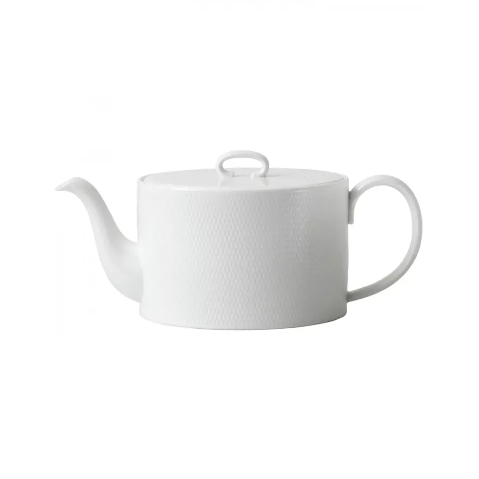 Teapots^Wedgwood Gio tea saucer, White