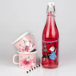 Moomin Mugs^Muurla Girls enamel mug 25 cl, Pink