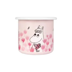 Moomin Mugs^Muurla Girls enamel mug 25 cl, Pink