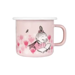 Moomin Mugs^Muurla Girls enamel mug 25 cl, Pink