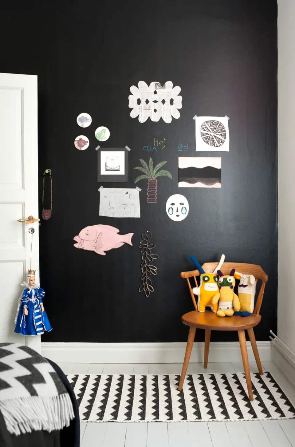 Plastic Rugs^Brita Sweden Gittan rug large, 150x200 cm Black