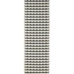 Brita Sweden Gittan rug , 70x150 cm Black