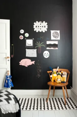 Brita Sweden Gittan rug , 70x150 cm Black