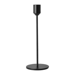 Scandi Living Glare candle holder 22 cm, Black