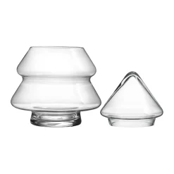 Storage Jars^Muurla Glass tree glassjar with lid, 20 cm Transparent
