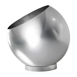 Garden Details & Accessories^AYTM Globe flowerpot Ø17 cm, Silver Silver-coloured