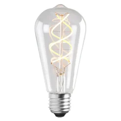 Hot Globen Lighting Globen light bulb E27 LED soft filament, 6,4 cm Transparent