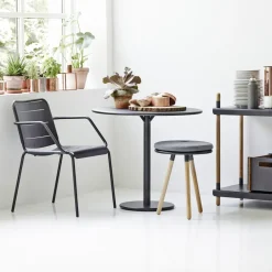 Online Cane-line Go coffee table Ø80 cm, - White