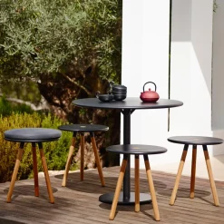 Online Cane-line Go coffee table Ø80 cm, - White