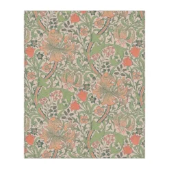 New Ekelund Linneväveri Golden Lily blanket 140x170 cm, Multi Yellow