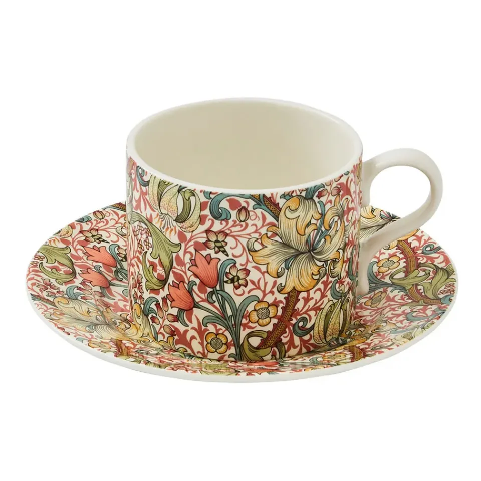 Discount Spode Golden Lily teacup with saucer 28 cl, Multi