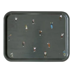 Trays^Fine Little Day Golfers tray, 33x43 cm Green