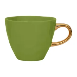 Sale URBAN NATURE CULTURE Good Morning Coffee cup mini 17.5 cl, Ever sprig Green