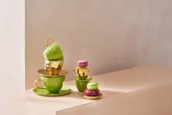 Sale URBAN NATURE CULTURE Good Morning Coffee cup mini 17.5 cl, Ever sprig Green