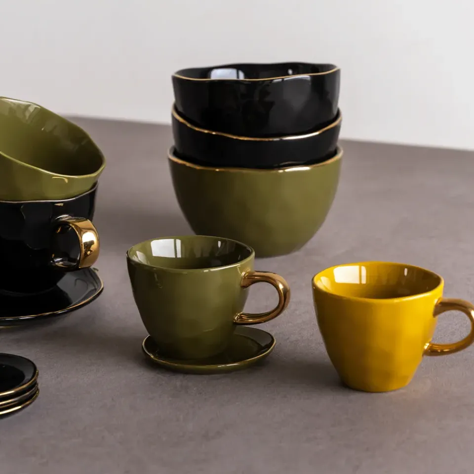 Discount URBAN NATURE CULTURE Good Morning Coffee cup mini 17.5 cl, Fir Green