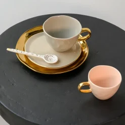 Glögg & Mulled Wine Mugs|Espresso Cups^URBAN NATURE CULTURE Good Morning Coffee cup mini 17.5 cl, old Pink