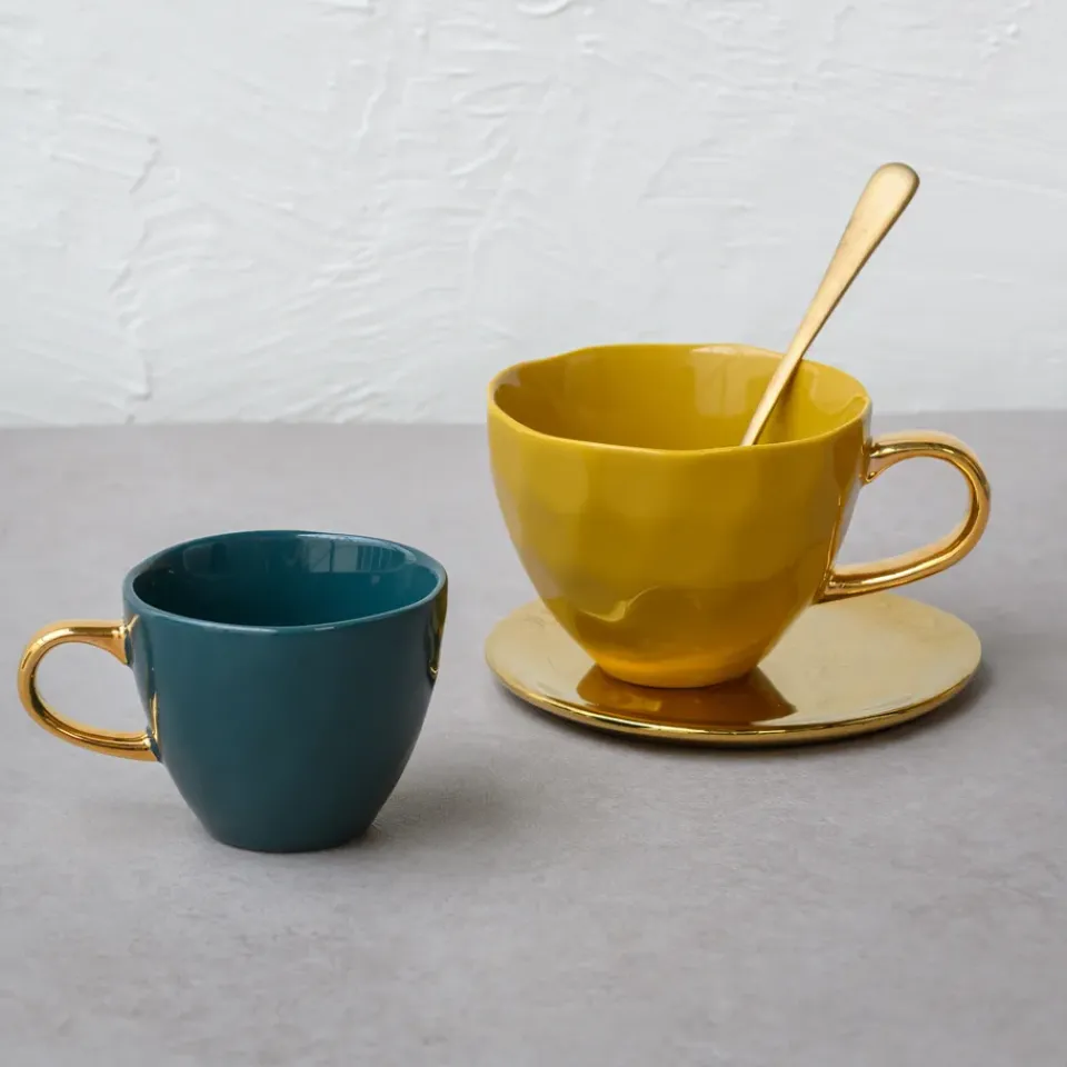 Best URBAN NATURE CULTURE Good Morning Coffee cup mini 17.5 cl, green Blue