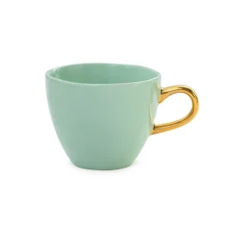 Hot URBAN NATURE CULTURE Good Morning Coffee cup mini 17.5 cl, celadon Green