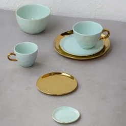 Hot URBAN NATURE CULTURE Good Morning Coffee cup mini 17.5 cl, celadon Green
