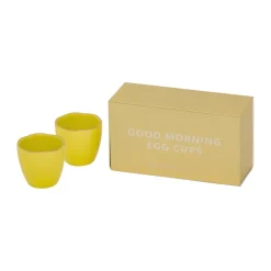Best URBAN NATURE CULTURE Good Morning egg cup 2-pack, Limelight Yellow