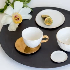 Hot URBAN NATURE CULTURE Good Morning Grow saucer Ø14 cm, Brass Gold-coloured
