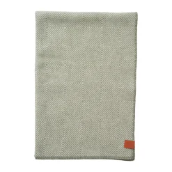 Baby Blankets^Klippan Yllefabrik Gooseye midi wool throw 90x130 cm, Green