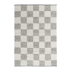 Hot Tisca Gotland Design rug Special Edition, Silver-white no. 2418, 140x200 cm Grey