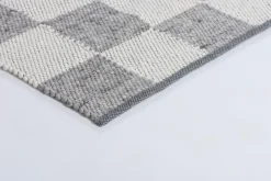 Hot Tisca Gotland Design rug Special Edition, Silver-white no. 2418, 140x200 cm Grey