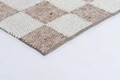 Jute & Natural Fibre Rugs^Tisca Gotland Design rug Special Edition, Light -white no. 2412, 200x200 cm Brown