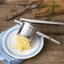 WMF Gourmet potato press, Stainless steel Silver-coloured
