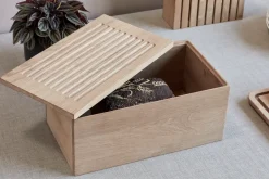 Boxes & Jars^Andersen Furniture Gourmet wood box 35x20x16,5 cm, Oak Brown