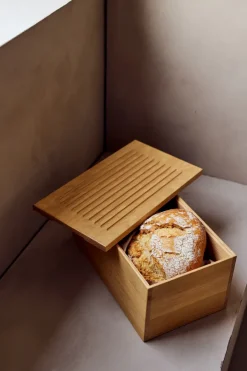 Boxes & Jars^Andersen Furniture Gourmet wood box 35x20x16,5 cm, Oak Brown