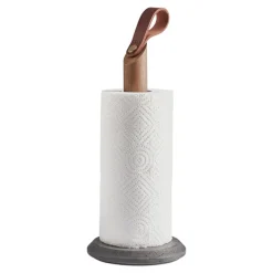 Kitchen Towel Holders^Gejst Grab kitchen paper holder, Smoked oak Brown