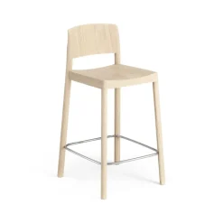 Bar Stools^Swedese Grace bar stool 63 cm, Ash laquered Beige