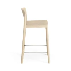 Bar Stools^Swedese Grace bar stool 63 cm, Ash laquered Beige