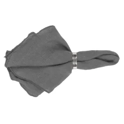 Sale Broste Copenhagen Gracie linen napkins, Grey