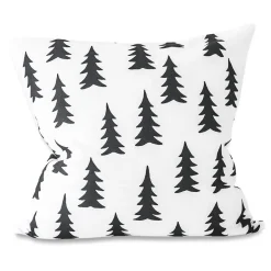 Cushion Covers^Fine Little Day Gran cushion cover, white- Black