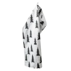 Discount Fine Little Day Gran kitchen towel, white-black BlackWhite