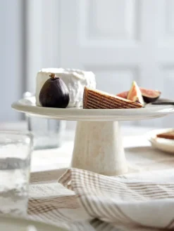 Clearance Tell Me More Granada cake stand, Cream, Ø26x11 cm Beige