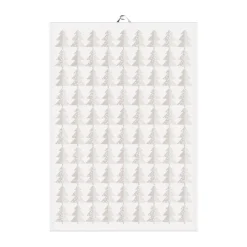 Christmas Hand & Tea Towels^Ekelund Linneväveri Granar kitchen towel, 50x70 cm White