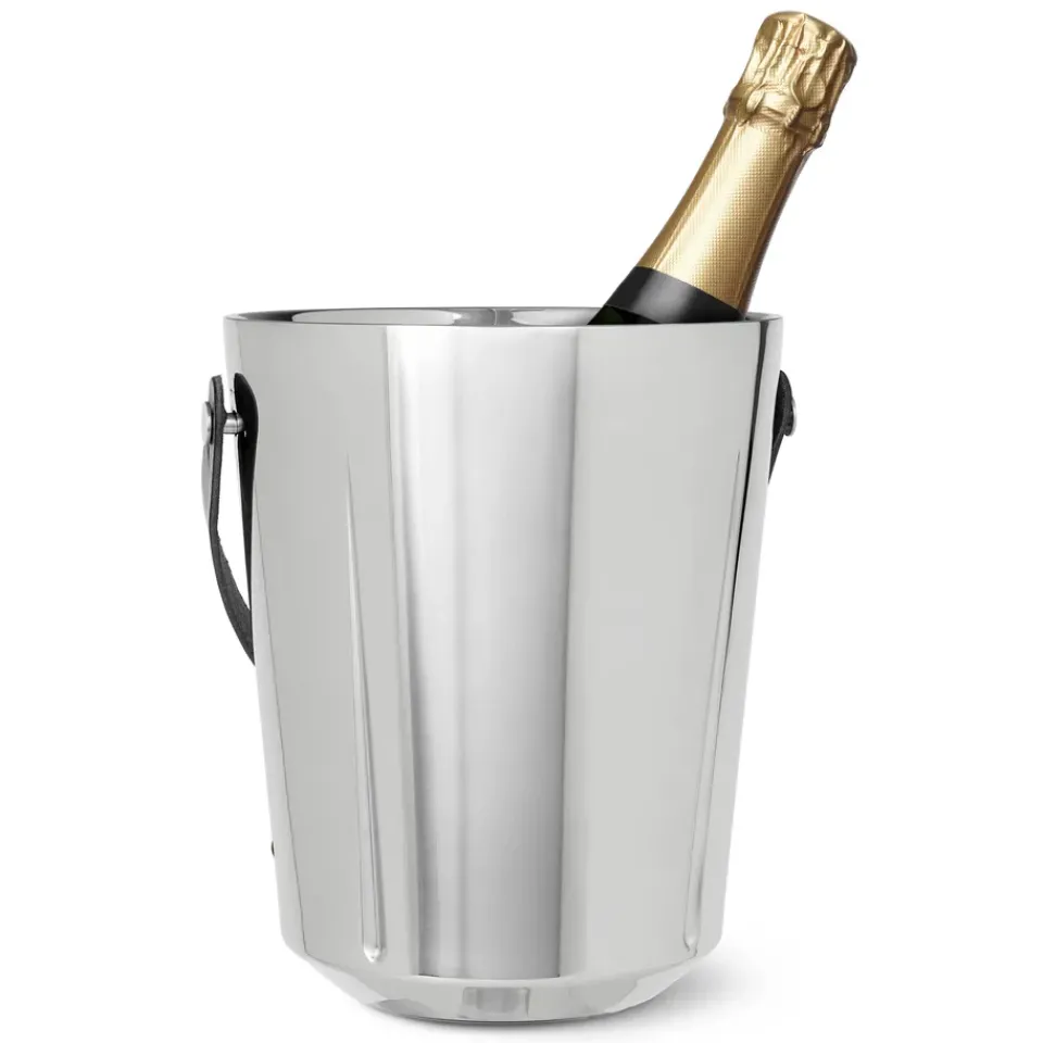New Rosendahl Grand Cru champagne bucket, steel Silver-coloured