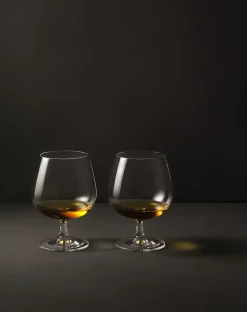 Whiskey & Cognac Glasses|Long Drink & Highball Glasses^Rosendahl Grand Cru cognac glasses 2-pack, clear 2-pack Transparent
