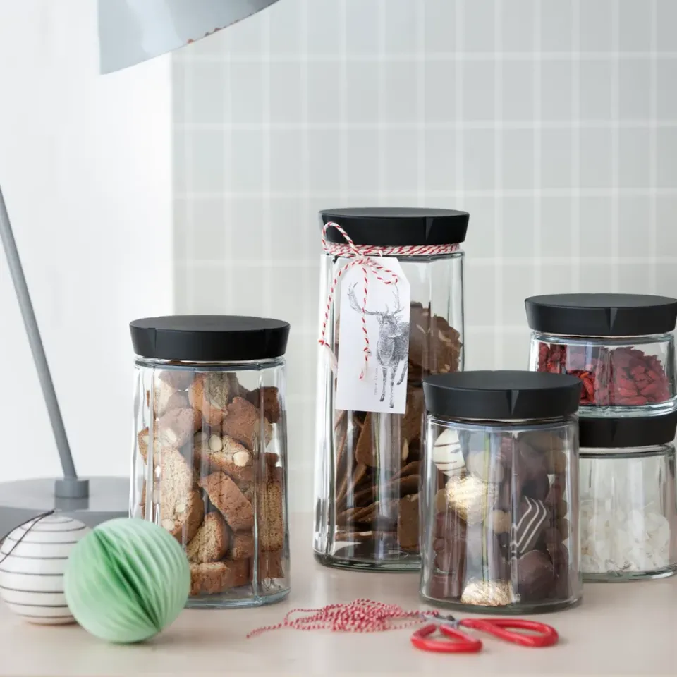 Storage Jars^Rosendahl Grand Cru glass jar, 1.5 l Transparent