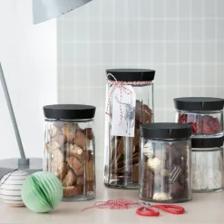 Storage Jars^Rosendahl Grand Cru glass jar, 1 l Transparent