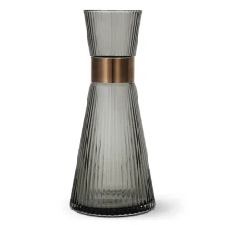 Rosendahl Grand Cru Nouveau water carafe 1 L, Smoke GreyBlackTransparent